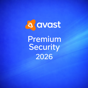 Avast Premium Security 2026 - 1 poste - Windows - Abonnement 1 an
