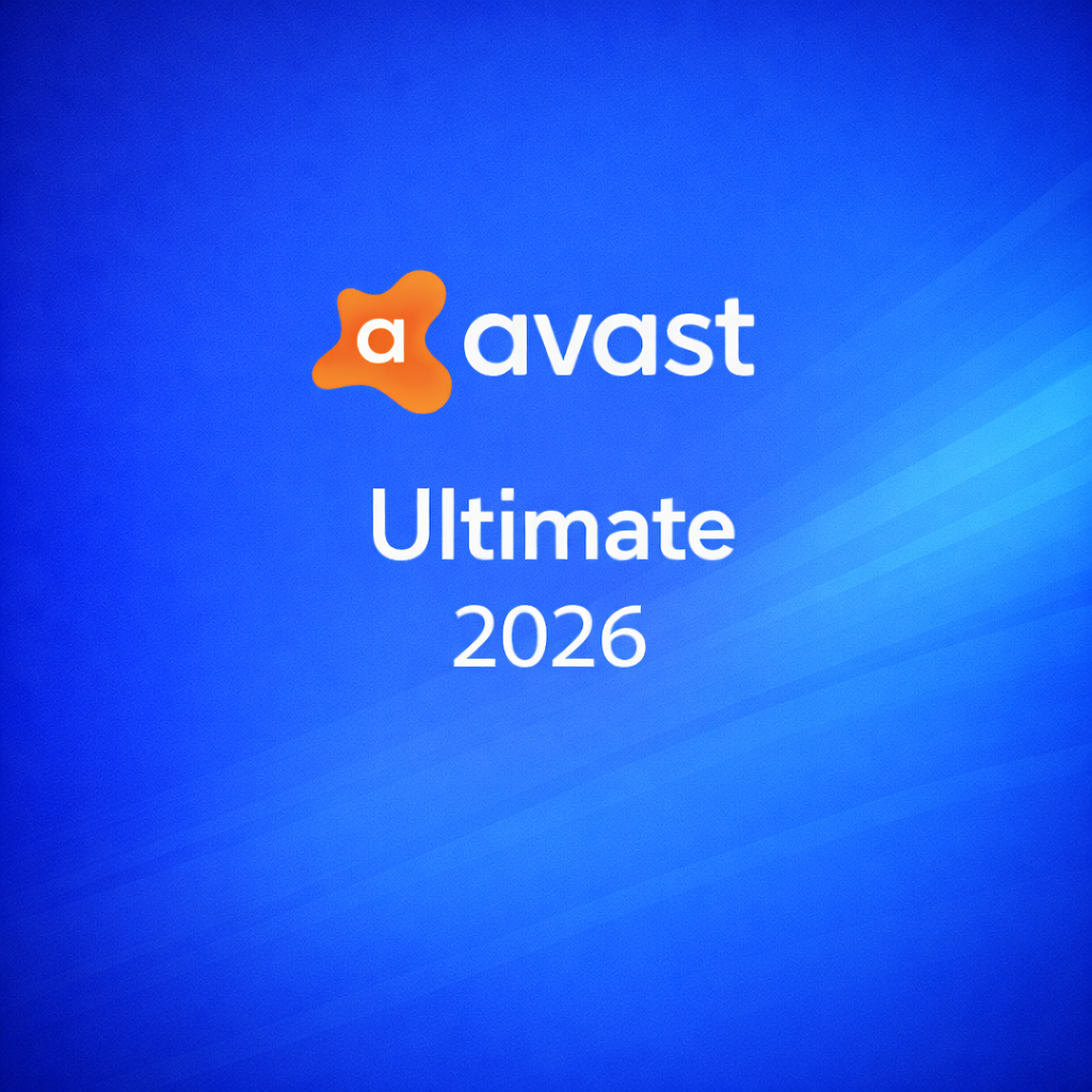 Avast Ultimate 2026 - 1 poste - Windows - Abonnement 1 an