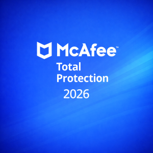 McAfee Total Protection 2026 - 1 dispositivo - 1 año de suscripción