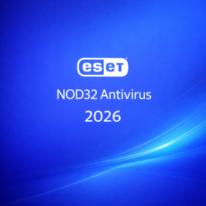ESET NOD32 Antivirus 2026 - 1 poste - Abonnement 1 an